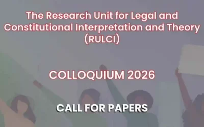 RULCI Call for Papers: 13 – 14 August 2026