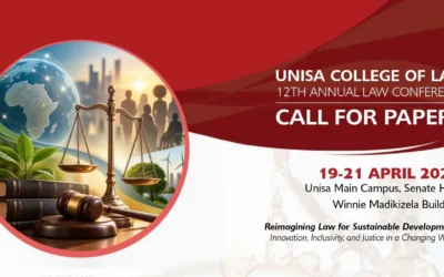 UNISA CALL for papers : CLAW 12th Annual Law Conference 19-21 APRIL 2027