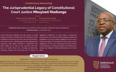 The Jurisprudential Legacy of Constitutional Court Justice Mbuyiseli Madlanga